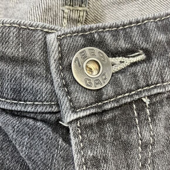 Gap Womens Premium Skinny Low Rise Jeans Size 28 Ankle Charcoal Gray 28” Inseam - Picture 5 of 10